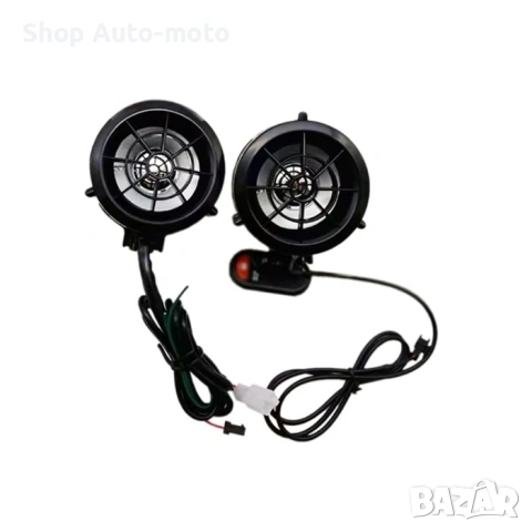 Тонколони за мотор Automat-Bluetooth, FM радио, С дистанционно, 2бр, снимка 3 - Аксесоари и консумативи - 53966883