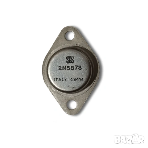 Мощни NPN транзистори 2N5878 SGS STMicroelectronics Hi-Fi усилватели захранване 