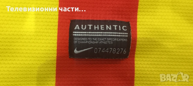 Оригинална футболна тениска Барселона Неймар 11 гостуващ екип 2013 2014 Nike 532823-703,мъжки XL, снимка 8 - Спортни дрехи, екипи - 54678826
