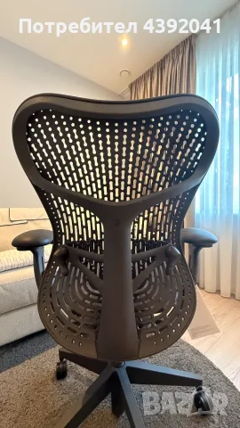 Herman Miller Mirra 2 - Офис Стол с TriFlex облегалка - Като Нов! , снимка 6 - Столове - 53633452