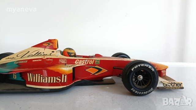 Formula 1, Williams FW21, колекционерски модел от Minichamps в мащаб 1:18. , снимка 6 - Коли, камиони, мотори, писти - 55081389