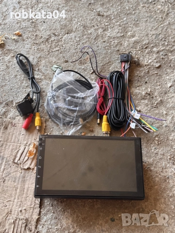 7” Android мултимедия за автомобил – IPS, AHD, GPS, камера за задно виждане