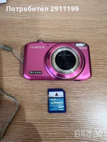 Фотоапарат Fujifilm 16Mp с подаръци, снимка 9 - Фотоапарати - 55108361