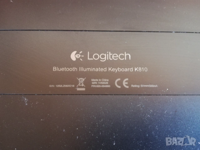Logitech Bluetooth Keyboard K810, снимка 6 - Клавиатури и мишки - 54326153