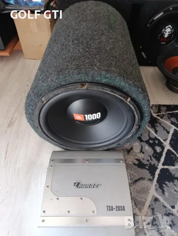 Бас каса 12 JBL + усилвател, снимка 3 - Аудиосистеми - 55421574