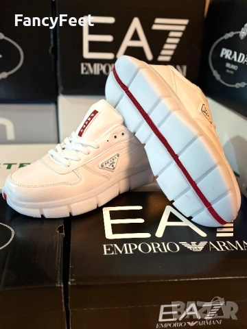 Prada мъжки спортни обувки, снимка 4 - Маратонки - 54445427