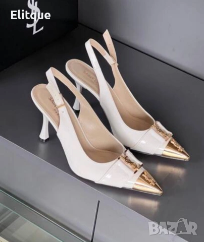 обувки на ток yves saint laurent 