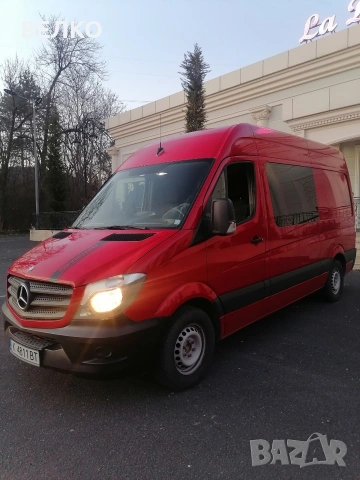 Mercedes Sprinter 316 CDI * 2014 г * 2.2 * Евро 5 * 6 степенна * 5 местна * Теглич * , снимка 3 - Бусове и автобуси - 54057433