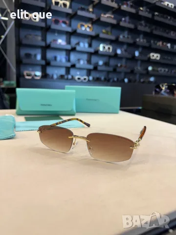 Очила + висок клас калъф + на марката кутия + сертификат + кърпичка Tiffany , снимка 2 - Слънчеви и диоптрични очила - 55377955