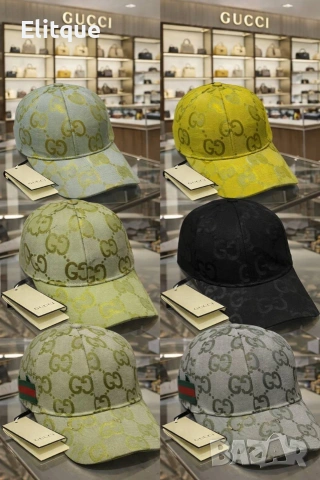 шапки с козирка Louis Vuitton Gucci Burberry , снимка 8 - Шапки - 54220612