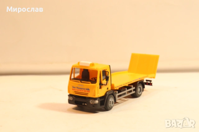 RIETZE H0 1/87 IVECO РЕПАТРАК ПЛАТФОРМА КАМИОН МОДЕЛ, снимка 3 - Колекции - 54222847