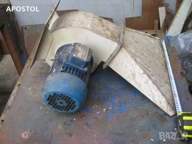 Аспиратор Центробежен турбинен вентилатор тип охлюв , снимка 2 - Вентилатори - 54000483