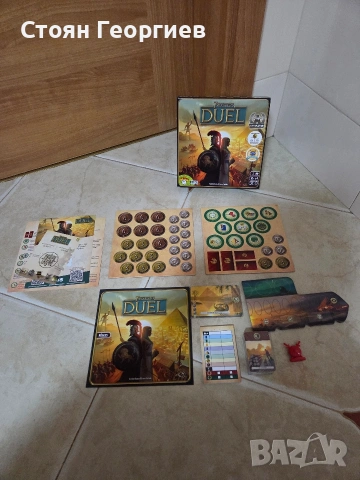 Чисто нова Настолна игра за двама 7 Wonders Duel (френско издание)