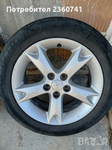 Лети джанти 17" за Mitsubishi Grandis (5x114.3) + [Гуми / подарък], снимка 2 - Гуми и джанти - 55545290
