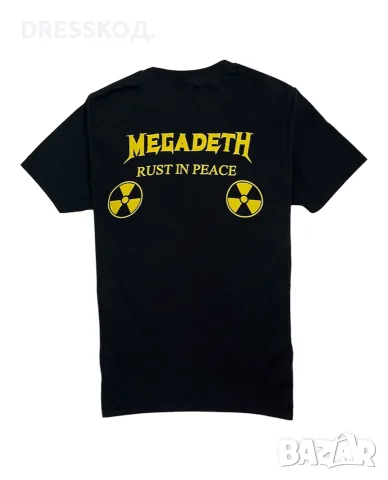 Megadeth мъжка метал тениска, S размер , снимка 2 - Тениски - 55315727