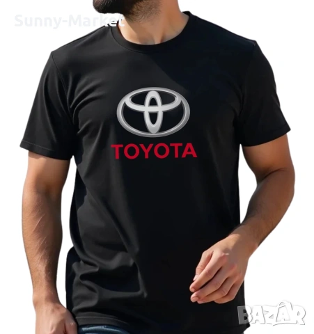 Тениска Тойота Toyota фланелка размери от С до 5ХЛ