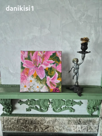 Авторска картина маслени бои, снимка 3 - Картини - 54326874