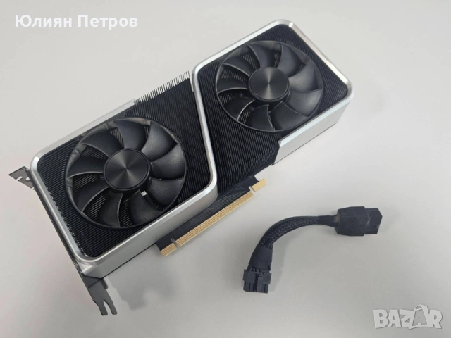 NVIDIA GeForce RTX 3060 Ti Founders Edition, снимка 6 - Видеокарти - 54924263