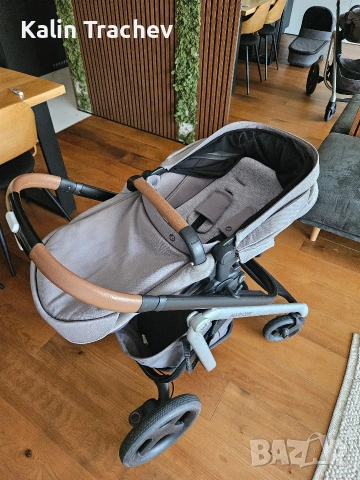 Детска количка Maxi Cosi - Lila + Кошче Maxi Cosi - Oria за новородено, снимка 4 - Детски колички - 55067776