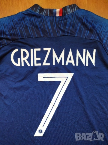 France / Griezmann #7 - мъжка футболна тениска на Франция, снимка 8 - Спортни дрехи, екипи - 54725046