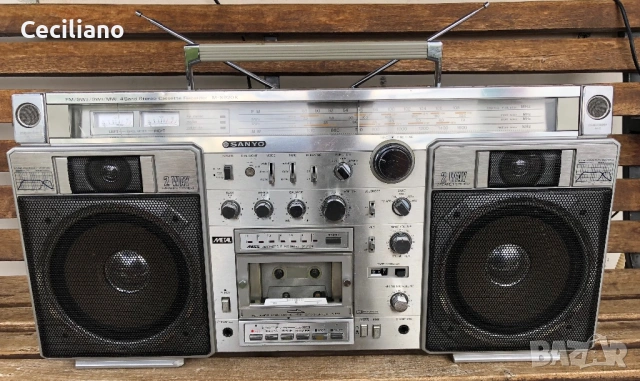 Радиокасетофон Sanyo M-X920K – легендарен ретро  boombox модел!