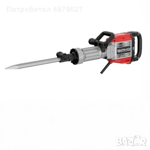 Електрически чук-къртач за разрушаване SIMKO 2000W PH29-28HA, снимка 4 - Къртачи - 55680195