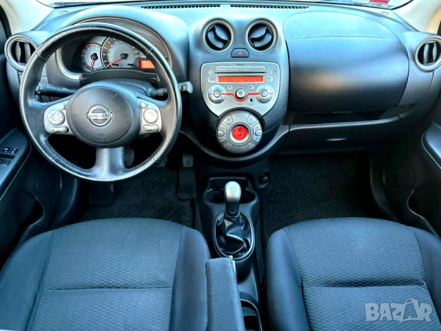 Nissan Micra 1.2i* Pure Drive* Климатроник* Евро 5B * Ful, снимка 12 - Автомобили и джипове - 54997707