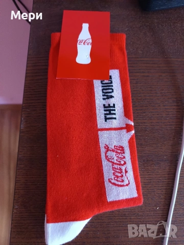 чорапи coca-cola , снимка 2 - Мъжки чорапи - 54960627