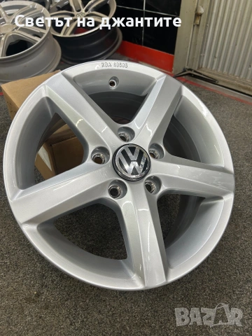 Джанти 15 5х112 VW Golf 5 6 7 Touran Caddy T Roc Audi A3 Skoda Octavia Original , снимка 3 - Гуми и джанти - 55129577