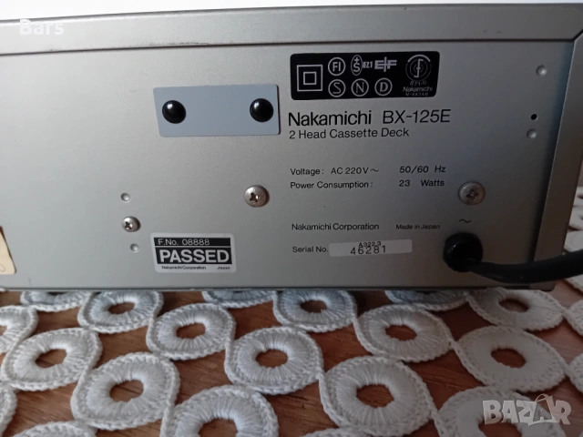 Nakamichi bx125e , снимка 5 - Декове - 54012594