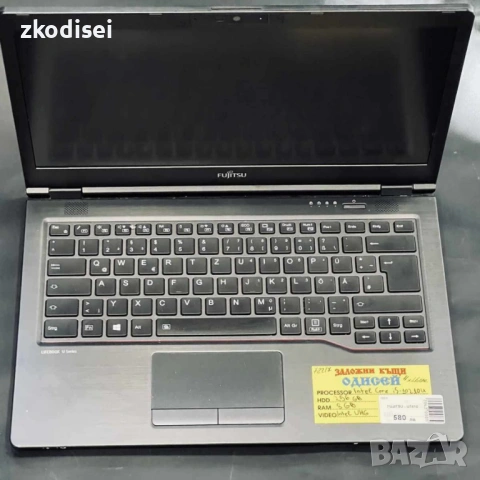 Лаптоп Fujitsu U7410, снимка 2 - Лаптопи за работа - 54293792