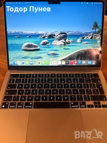 Гаранционен! 100% батерия! MacBook Air m3 16GB 256SSD, снимка 9 - Лаптопи за работа - 54635950