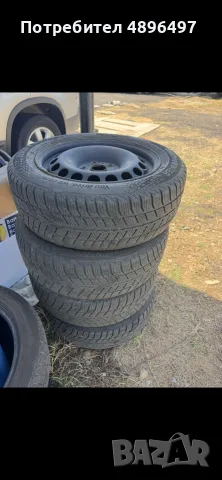 4 бр железни джанти Vw 16