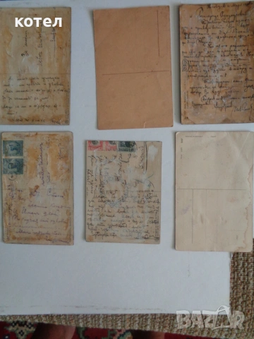 Продавам Лот от 6 бр. автентични пощенски картички (1917-1922 г, снимка 2 - Колекции - 55101576