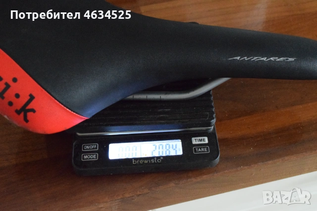Седалка Fizik Antares Червена, снимка 8 - Аксесоари за велосипеди - 54884594