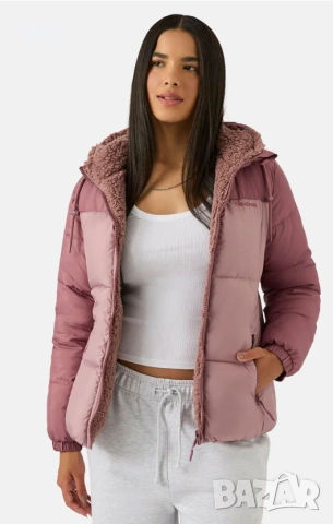 Двулицево зимно яке с пух Reebok, размер Л