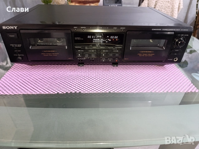 Двукасетъчен Дек Sony TC-WE505 , снимка 14 - Декове - 54179182