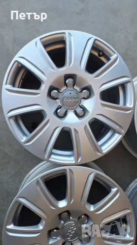 ОРИГИНАЛНИ АЛУМИНИЕВИ ДЖАНТИ  АУДИ  Q3  -5x112x57-16цола, снимка 4 - Гуми и джанти - 54153965