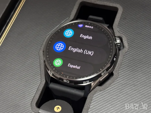 КАТО НОВ! Смарт часовник HUAWEI WATCH GT 6 Black ATM-B19, 46 мм., GPS, ПУЛСОМЕР, SP, снимка 4 - Смарт часовници - 55475088