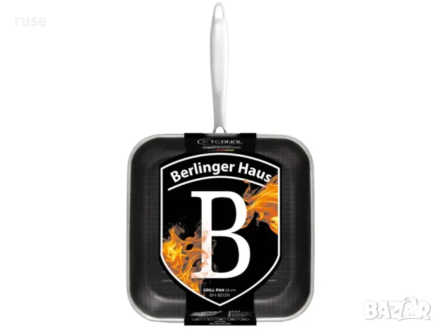 НОВИ! Грил тиган 28см Berlinger Haus ETERNA, снимка 2 - Съдове за готвене - 55500331