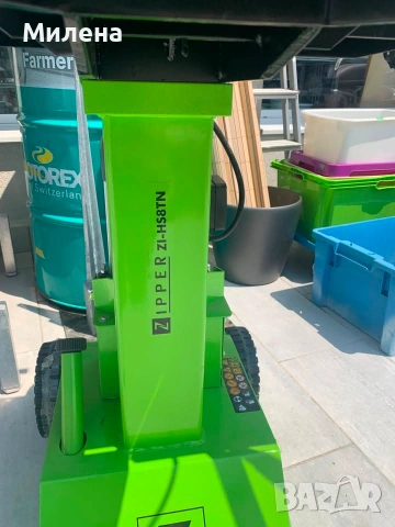 Вертикална електрическа цепачка за дърва Zipper ZI- HS8TN - нова, снимка 6 - Селскостопанска техника - 55151243