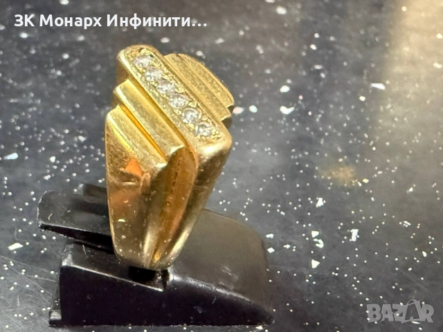 Златен пръстен /585/, снимка 2 - Пръстени - 54795121