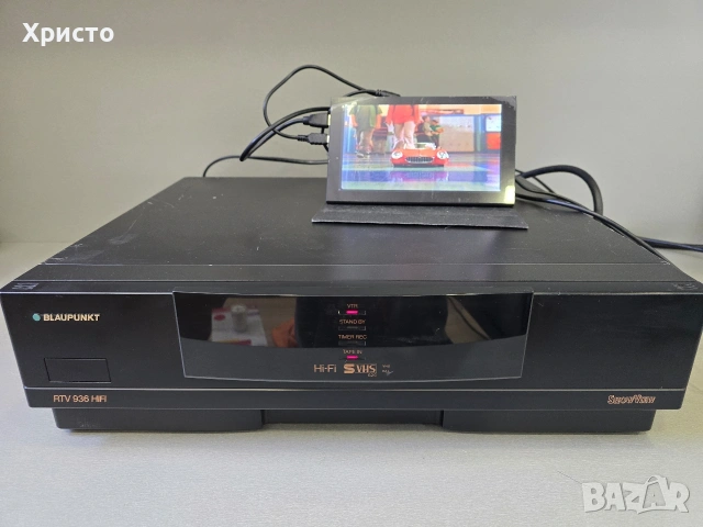 📼🎶 Blaupunkt RTV 936 s - vhs hifi stereo, снимка 10 - Плейъри, домашно кино, прожектори - 54228763