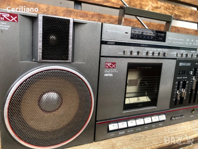 Panasonic RX-C60(25w)  –много свирещ касетофон (boombox), произведен в Япония., снимка 15 - Радиокасетофони, транзистори - 54051749