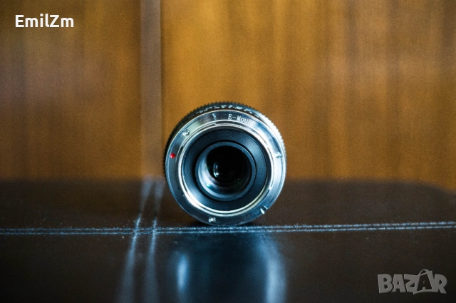Ръчнофокусен Обектив за Sony E-Mount SG Image 25mm f/1.8 за APS-C, снимка 5 - Обективи и филтри - 54364998