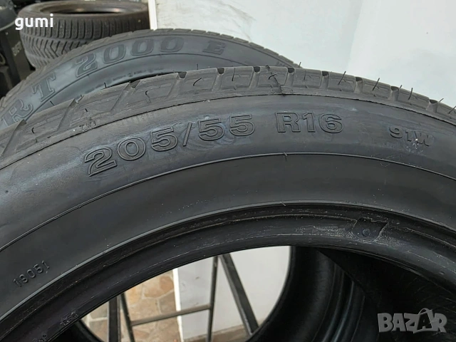 2бр летни гуми 205/55/16 DUNLOP L06092 , снимка 4 - Гуми и джанти - 55055776