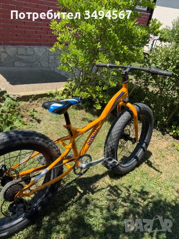Юношески фетбайк Good Bike Pitbull 24" (с дебели гуми) – Отлично състояние!, снимка 4 - Велосипеди - 55279304