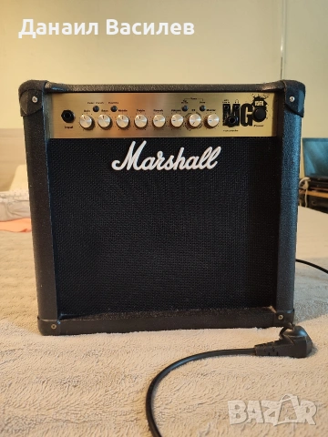 Китарен усилвател Marshall MG15FX – 15W , снимка 3 - Ресийвъри, усилватели, смесителни пултове - 54657734