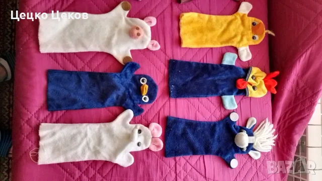 Кукли ръкавици за куклен театър , снимка 2 - Образователни игри - 55553377