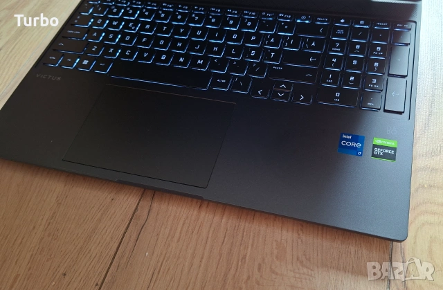 15.6' IPS HP Victus Ryzen i7-12700H/NVIDIA 1650 4GB GDDR6/16GB/1TB/Бат.5ч., снимка 9 - Лаптопи за игри - 55124932